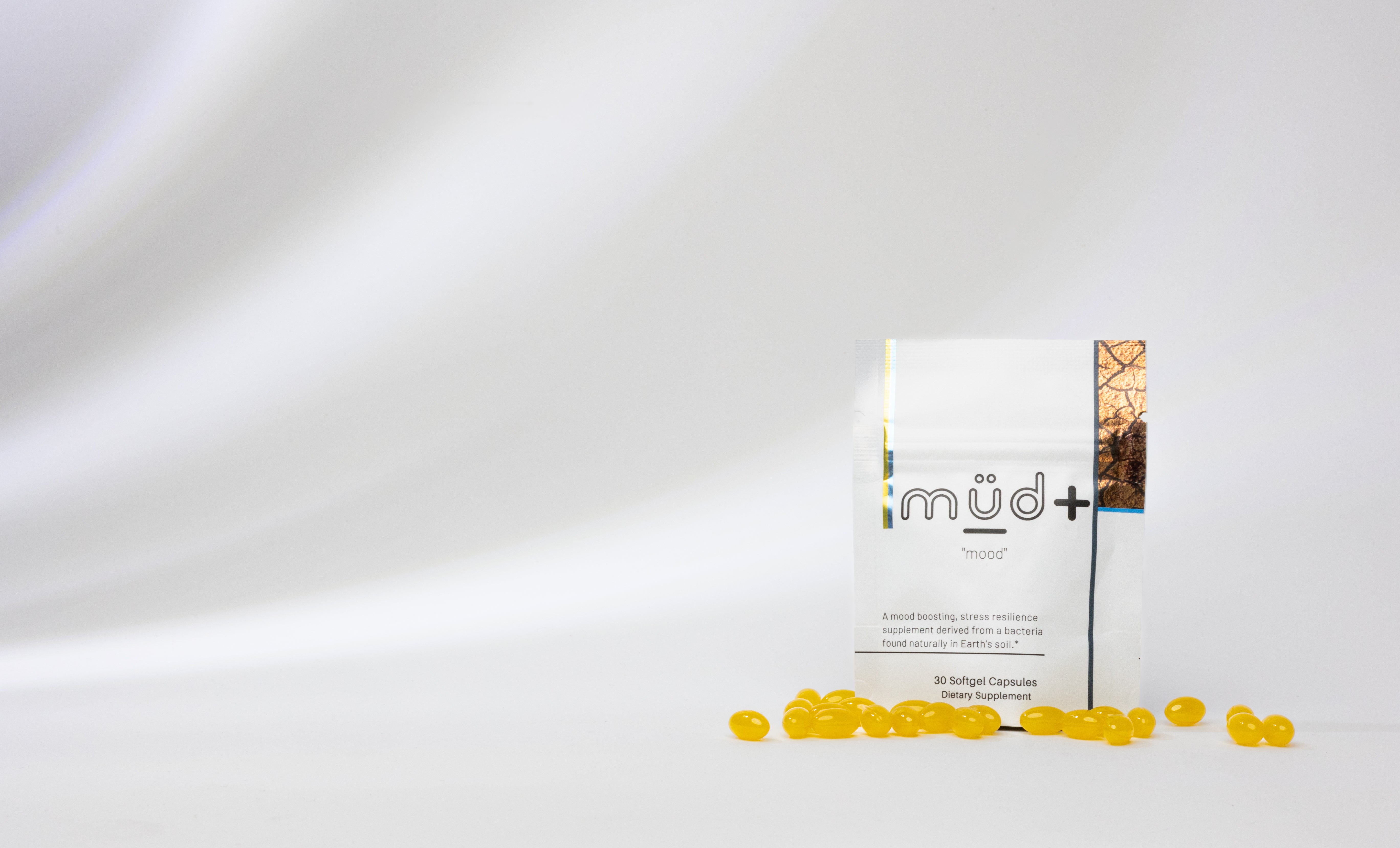 müd+ (mud+) pouch with mycobacterium vaccae softgel capsules